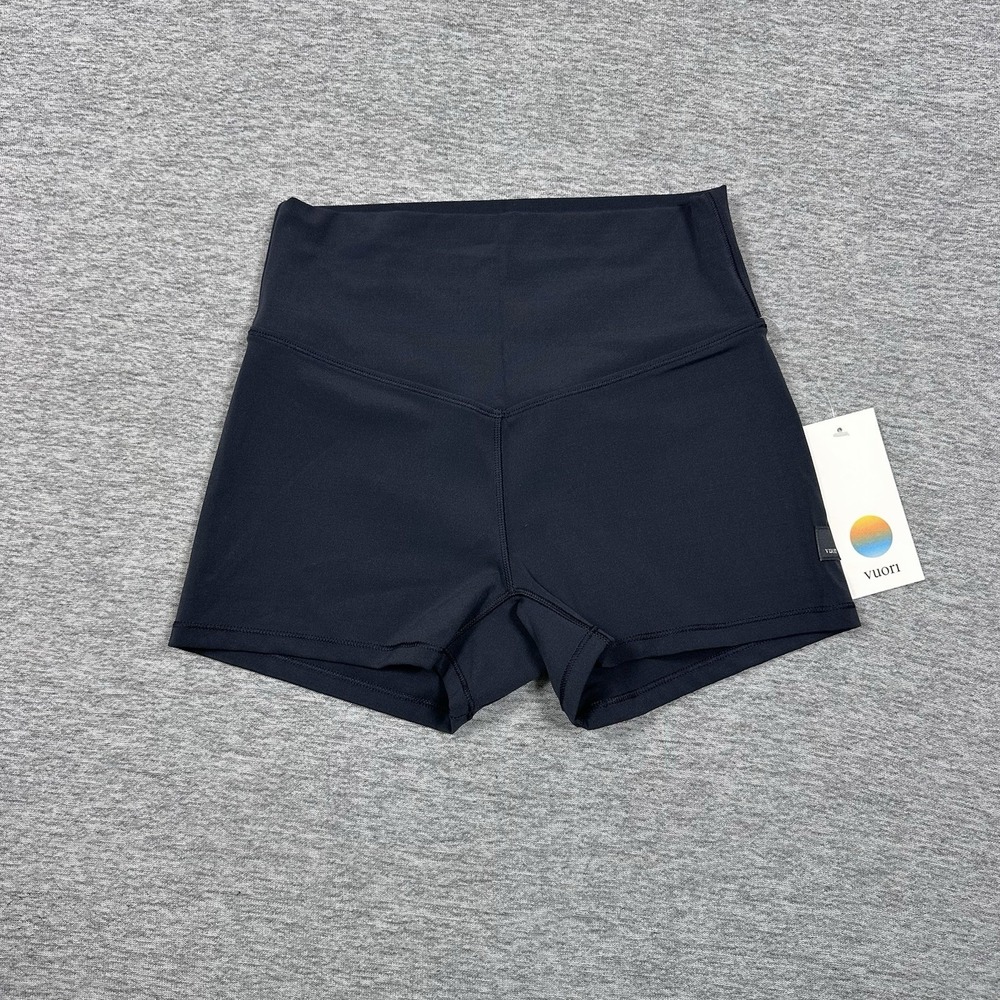 Vuori All The Form Micro Short Womens Small Ink 2.5'' Active Gym NEW